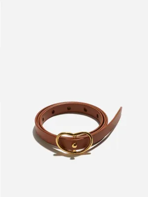 skinny georgia belt - tan