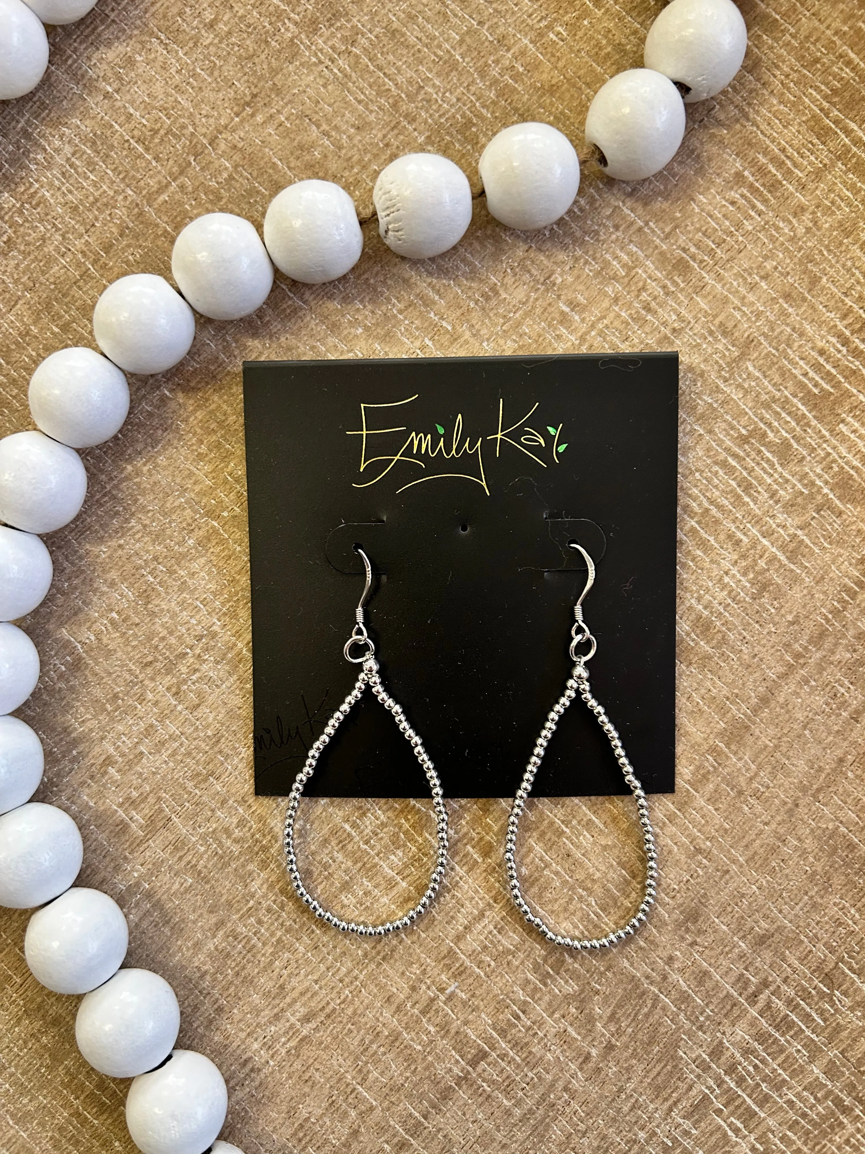Small Hoop Earrings by Emily Kai