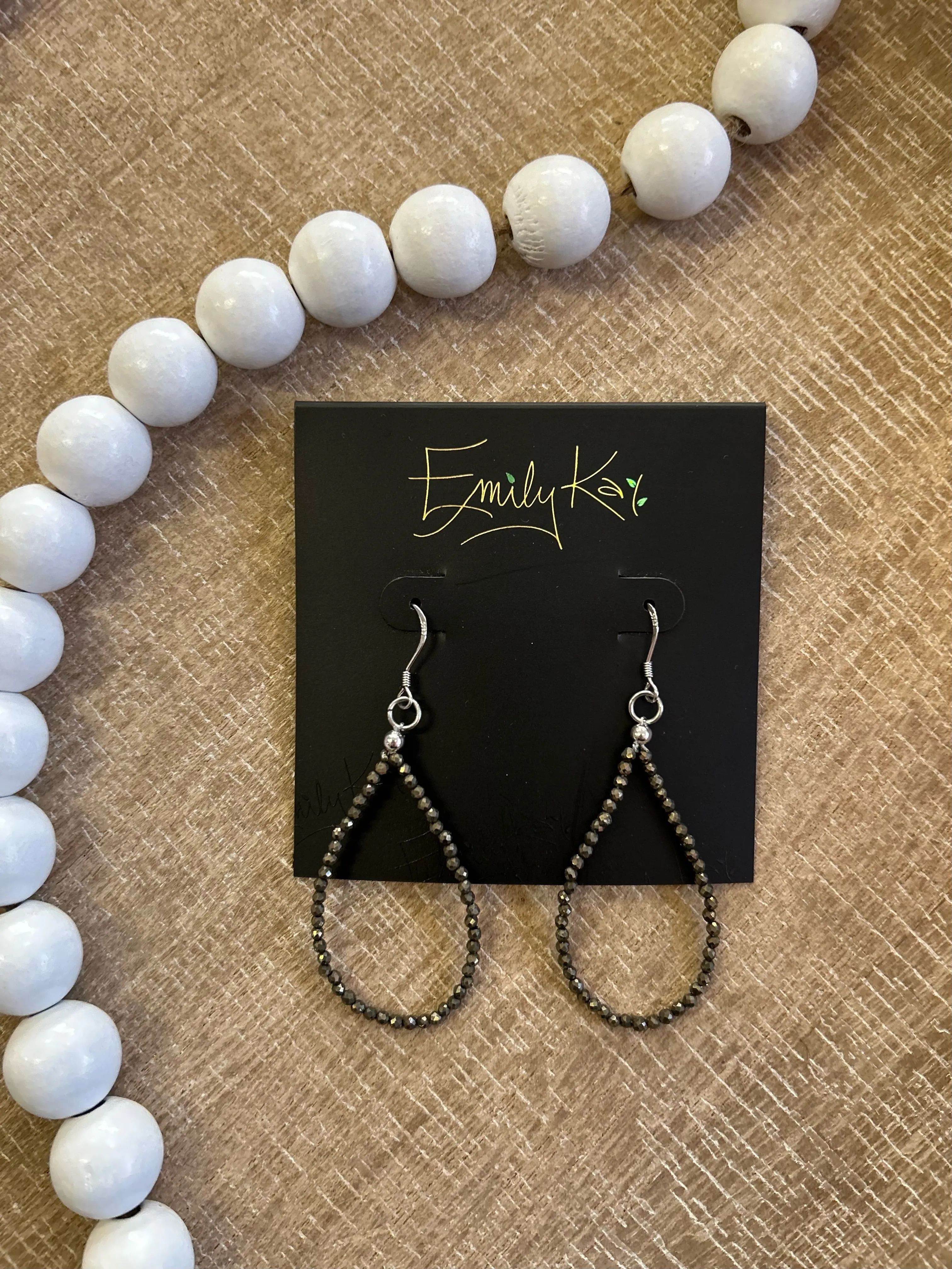 Small Hoop Earrings by Emily Kai