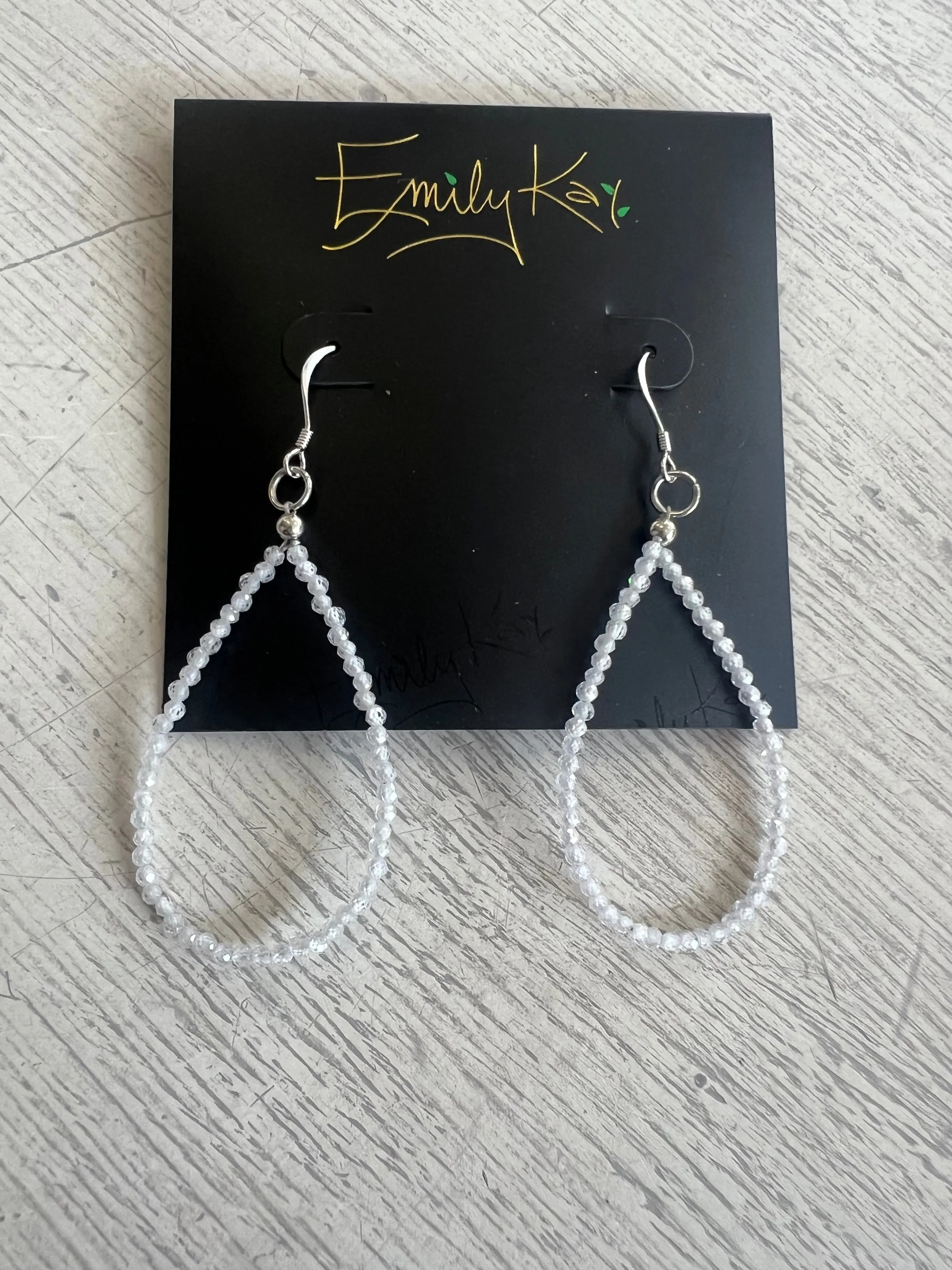 Small Hoop Earrings by Emily Kai
