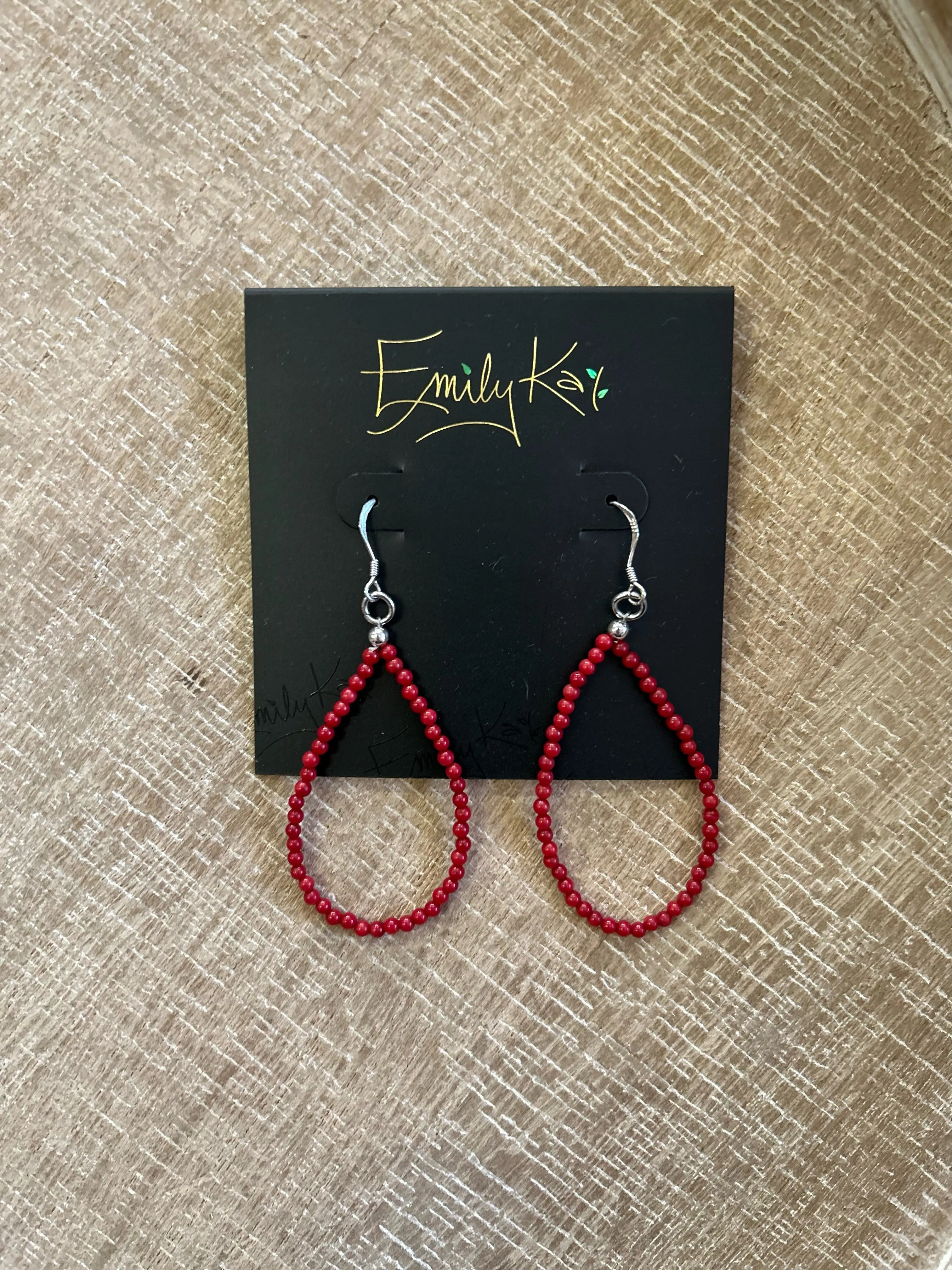 Small Hoop Earrings by Emily Kai