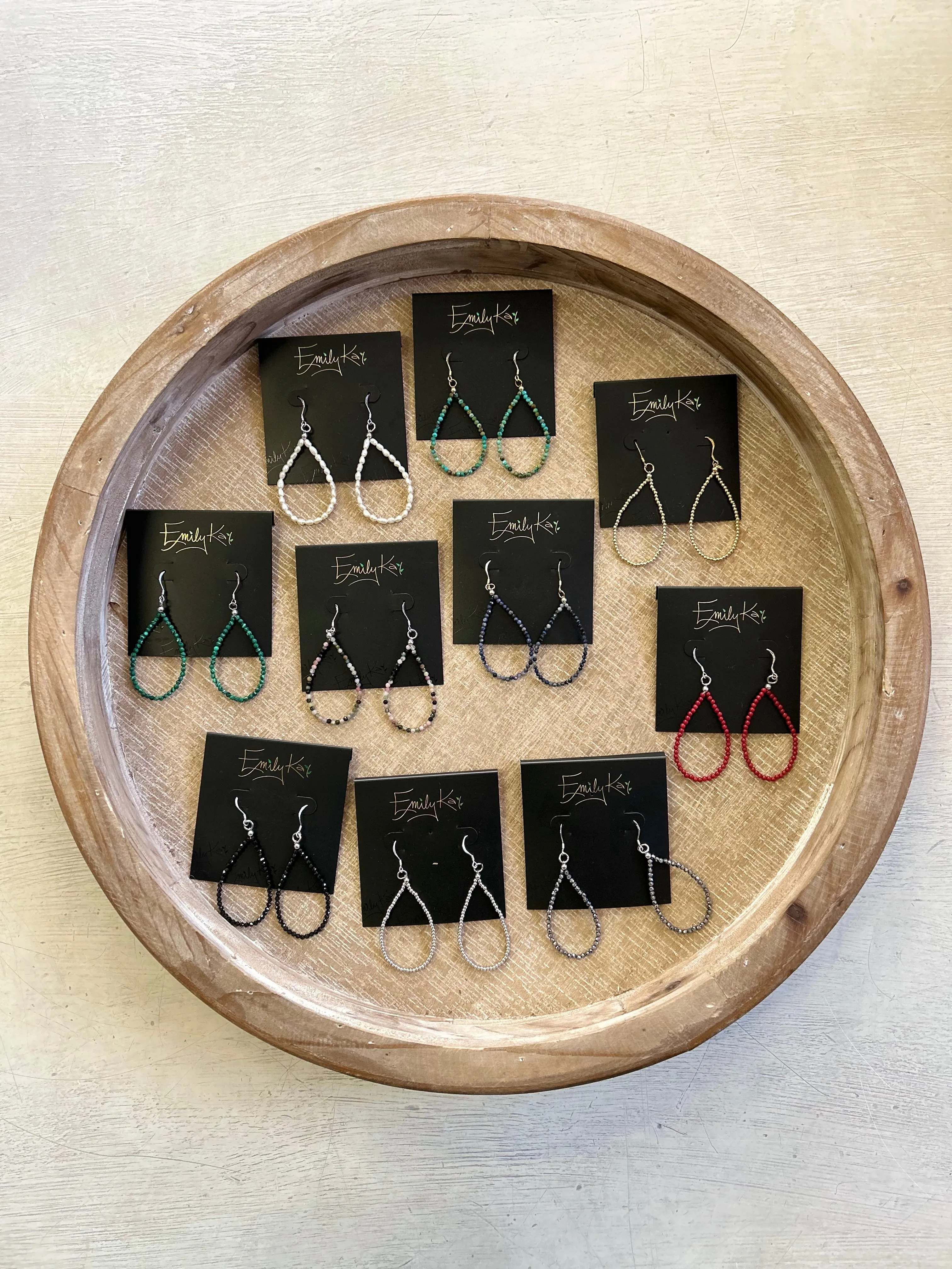 Small Hoop Earrings by Emily Kai