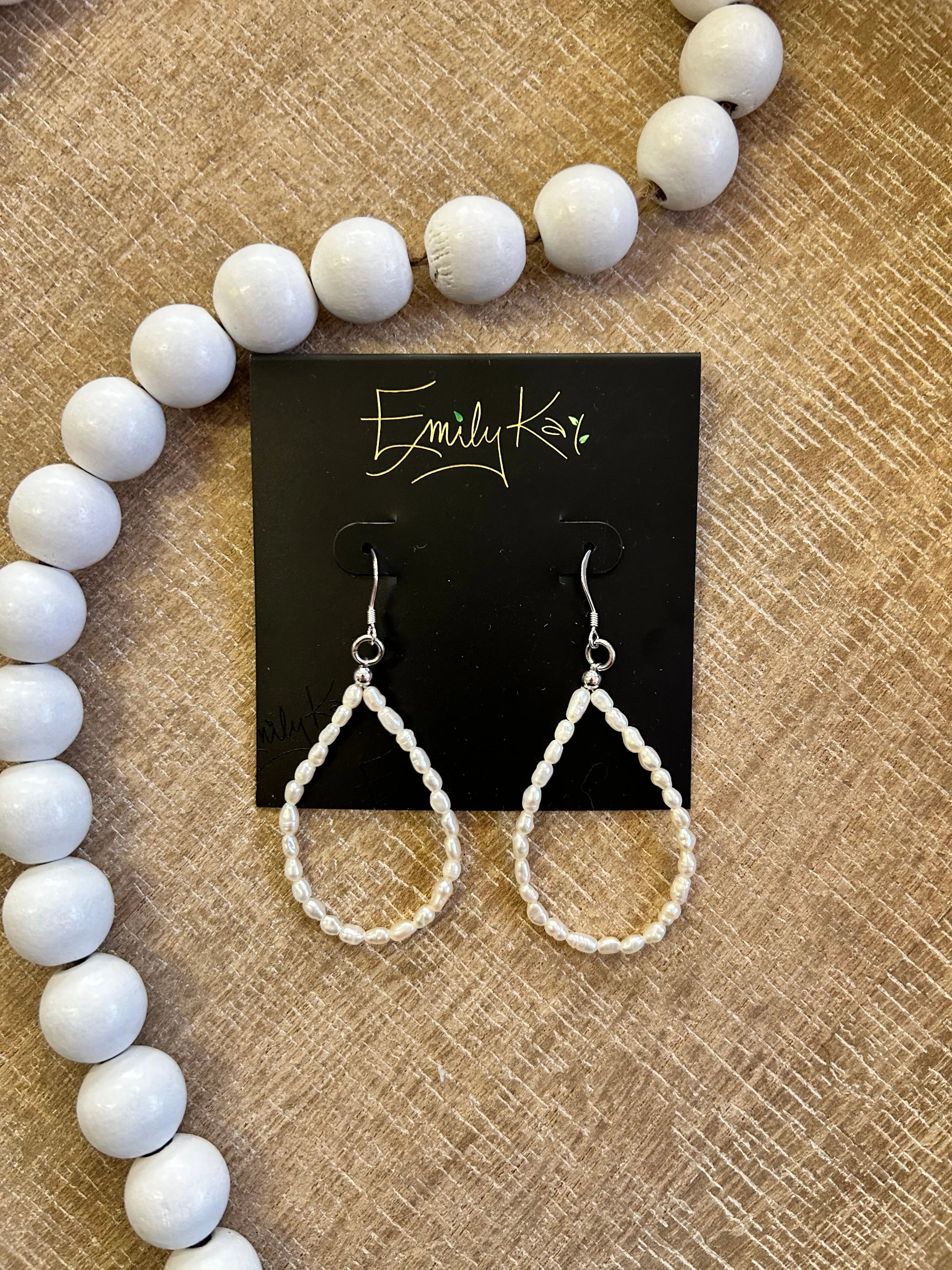 Small Hoop Earrings by Emily Kai