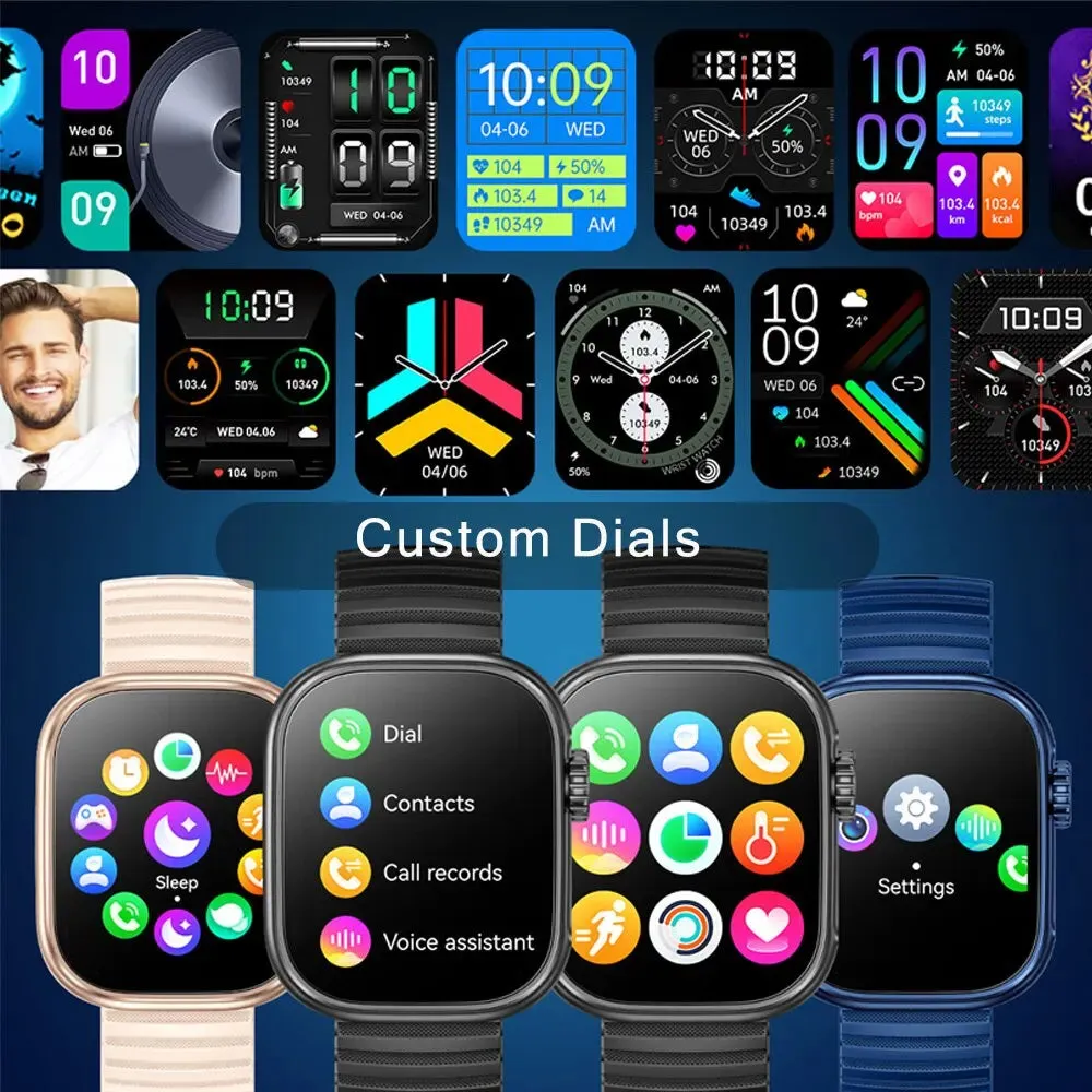 Smart Watch Sport Modes Fitness Tracker for Men Women