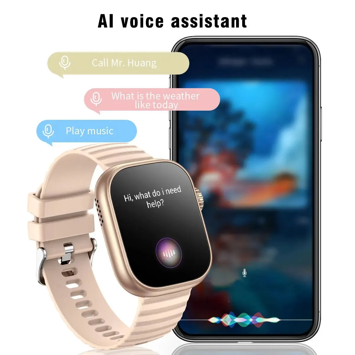 Smart Watch Sport Modes Fitness Tracker for Men Women