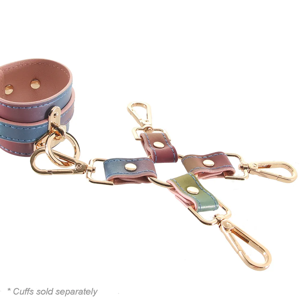 Spectra Bondage Hog Tie in Rainbow
