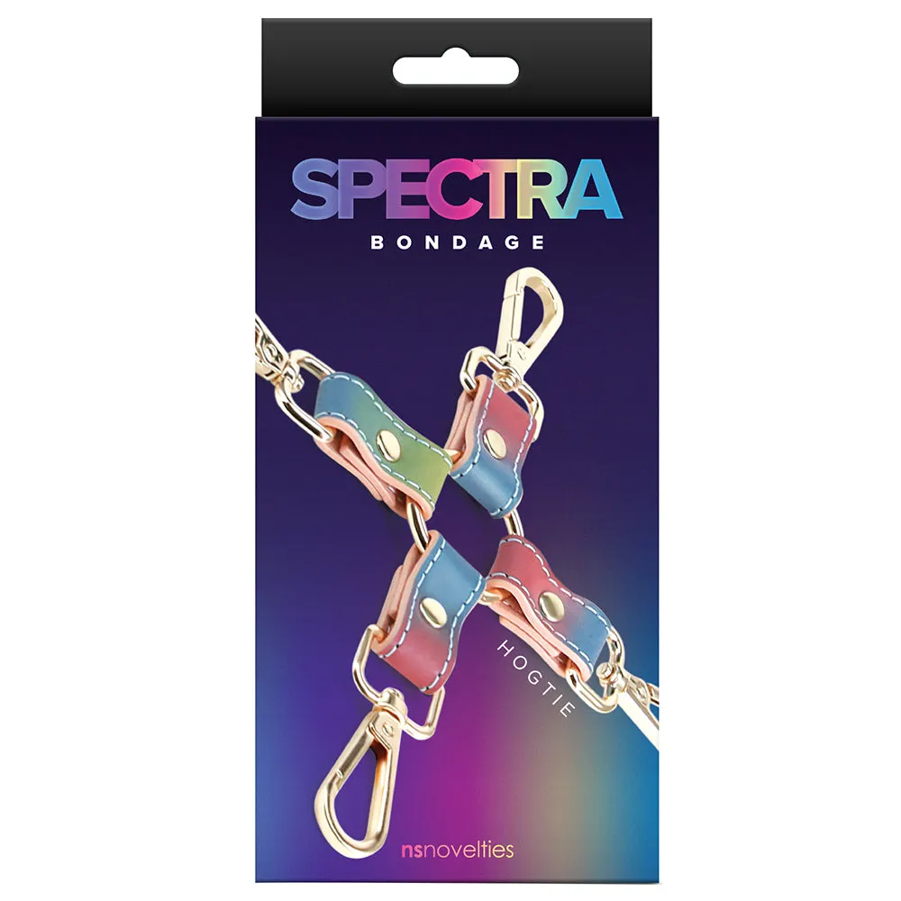 Spectra Bondage Hog Tie in Rainbow