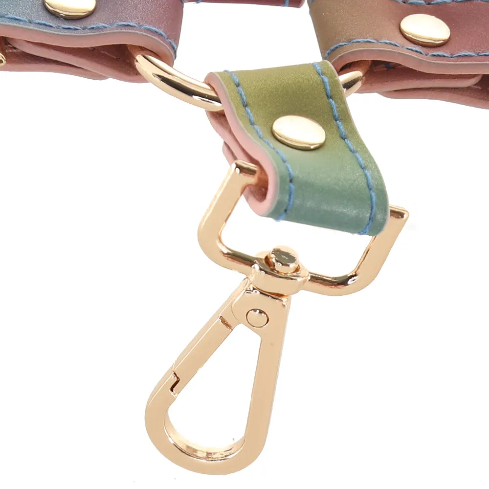 Spectra Bondage Hog Tie in Rainbow