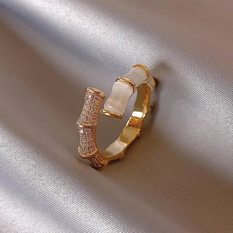 Starfish Pearl Ring Shape Adjustable Rings For Women