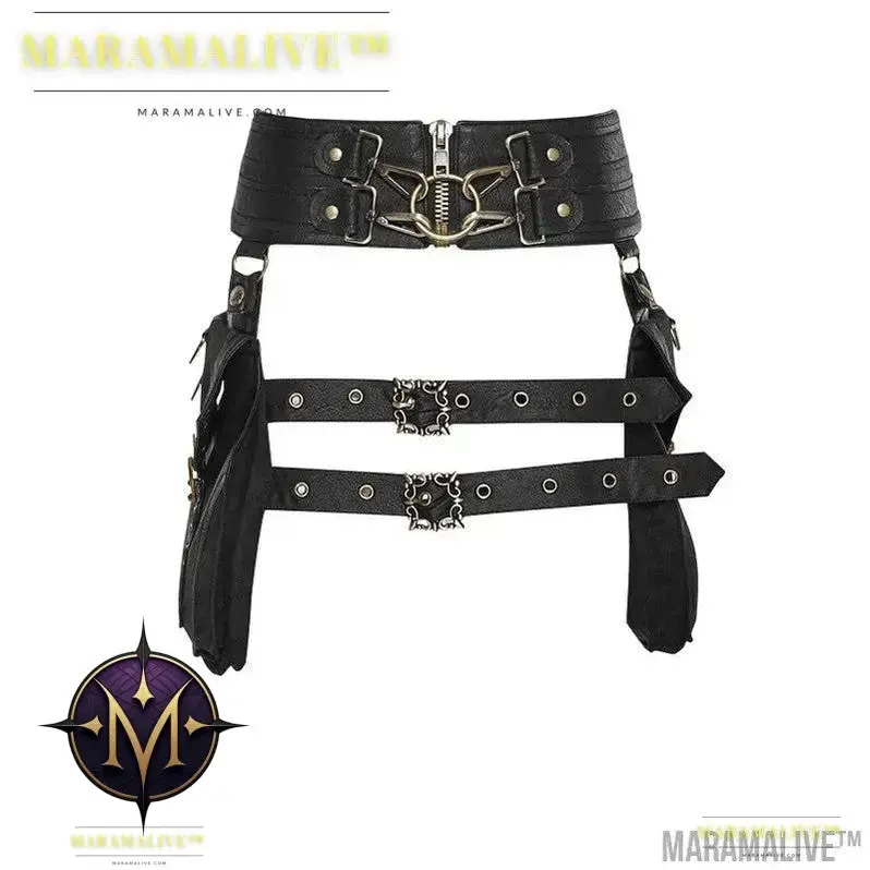 Steampunk PU Leather Women's Bag Outdoor