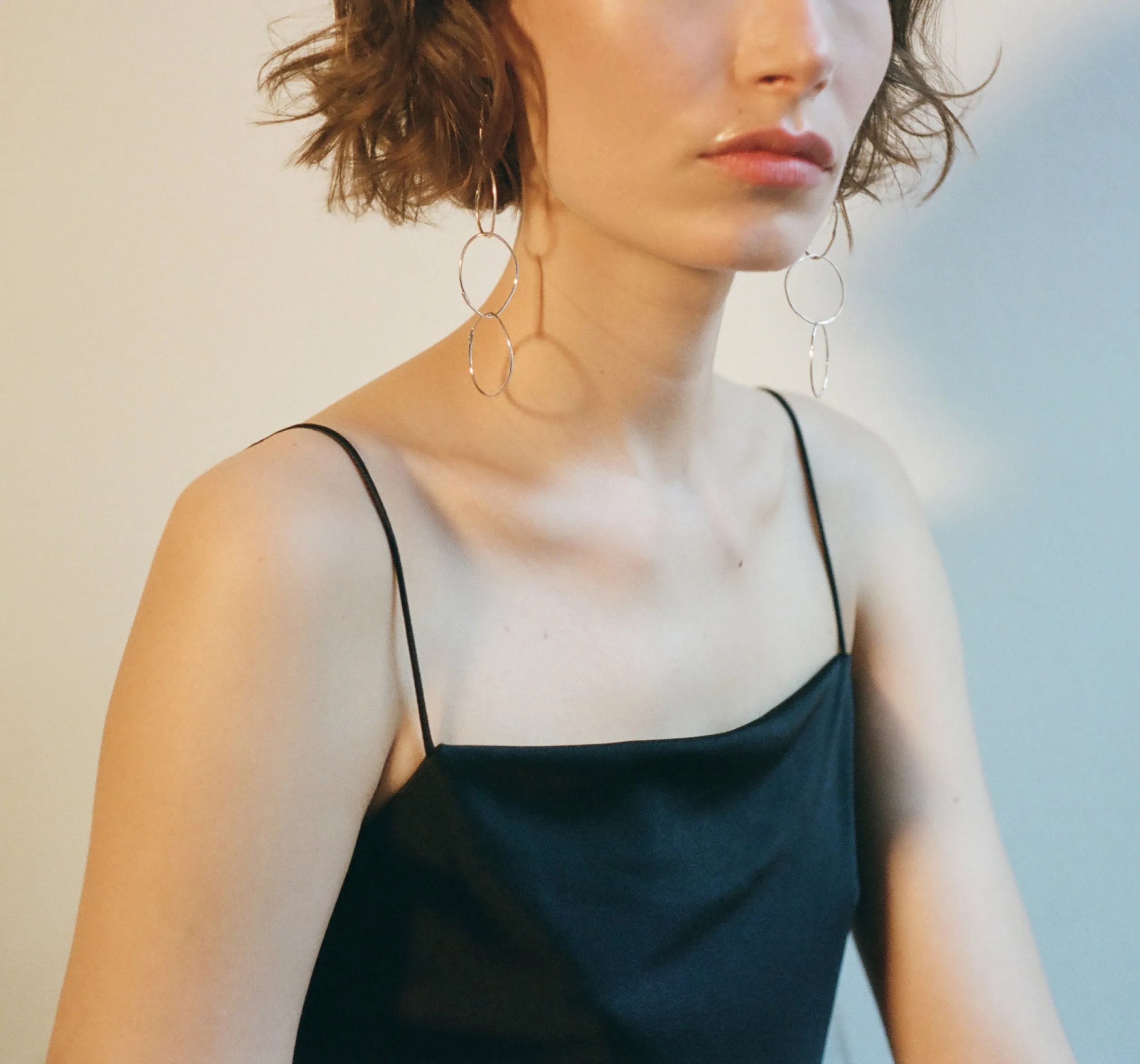Sterling Five Drop Earrings