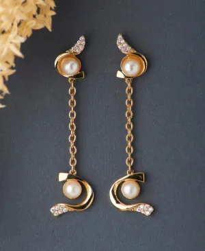 Stylish Real Peal Earring