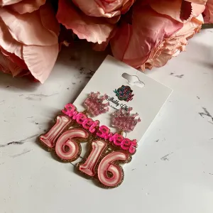 Sweet 16 Earrings