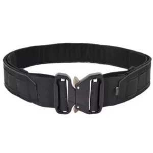 Tactical Metal Buckle Battle Belt with MOLLE system