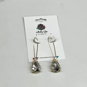Teardrop Glam Earrings