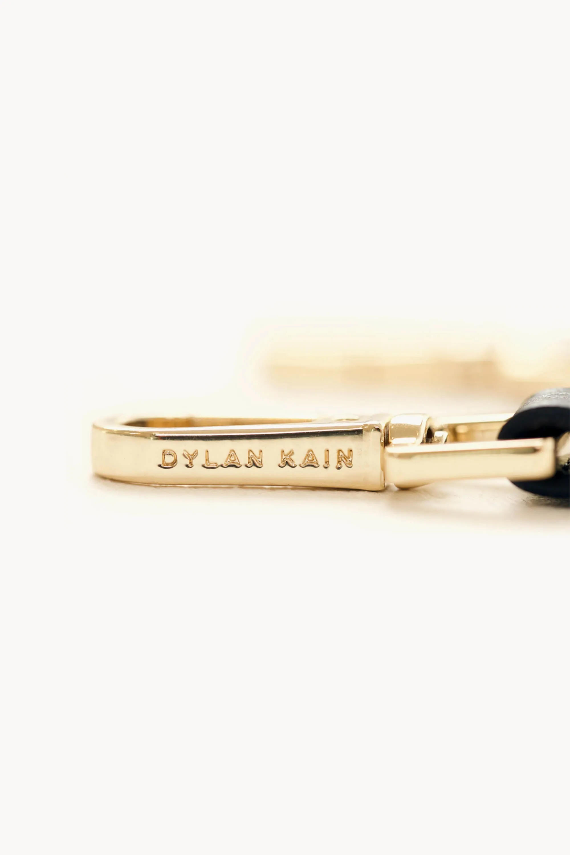 The adjustable 12mm Pebble Strap Light Gold