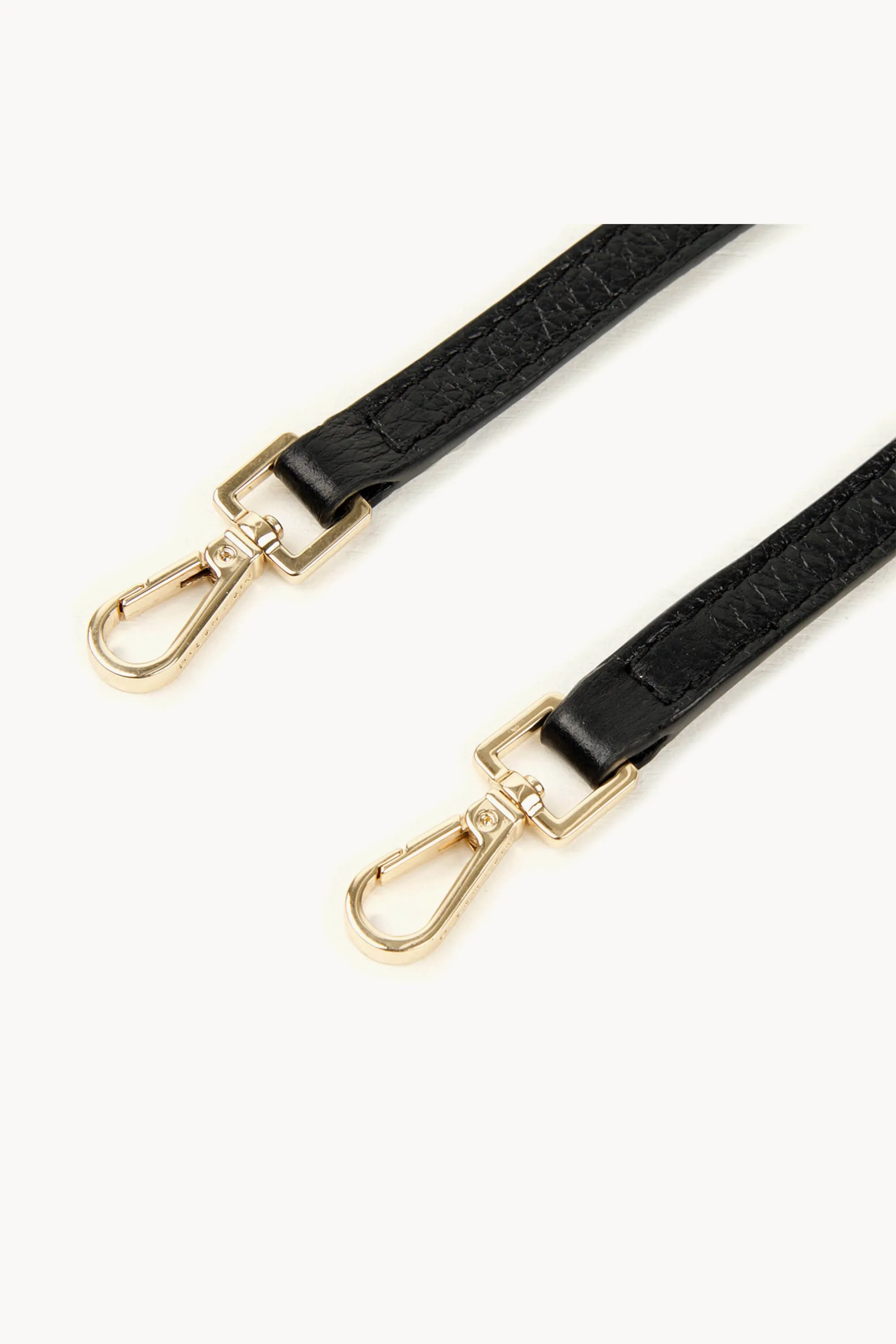 The adjustable 12mm Pebble Strap Light Gold