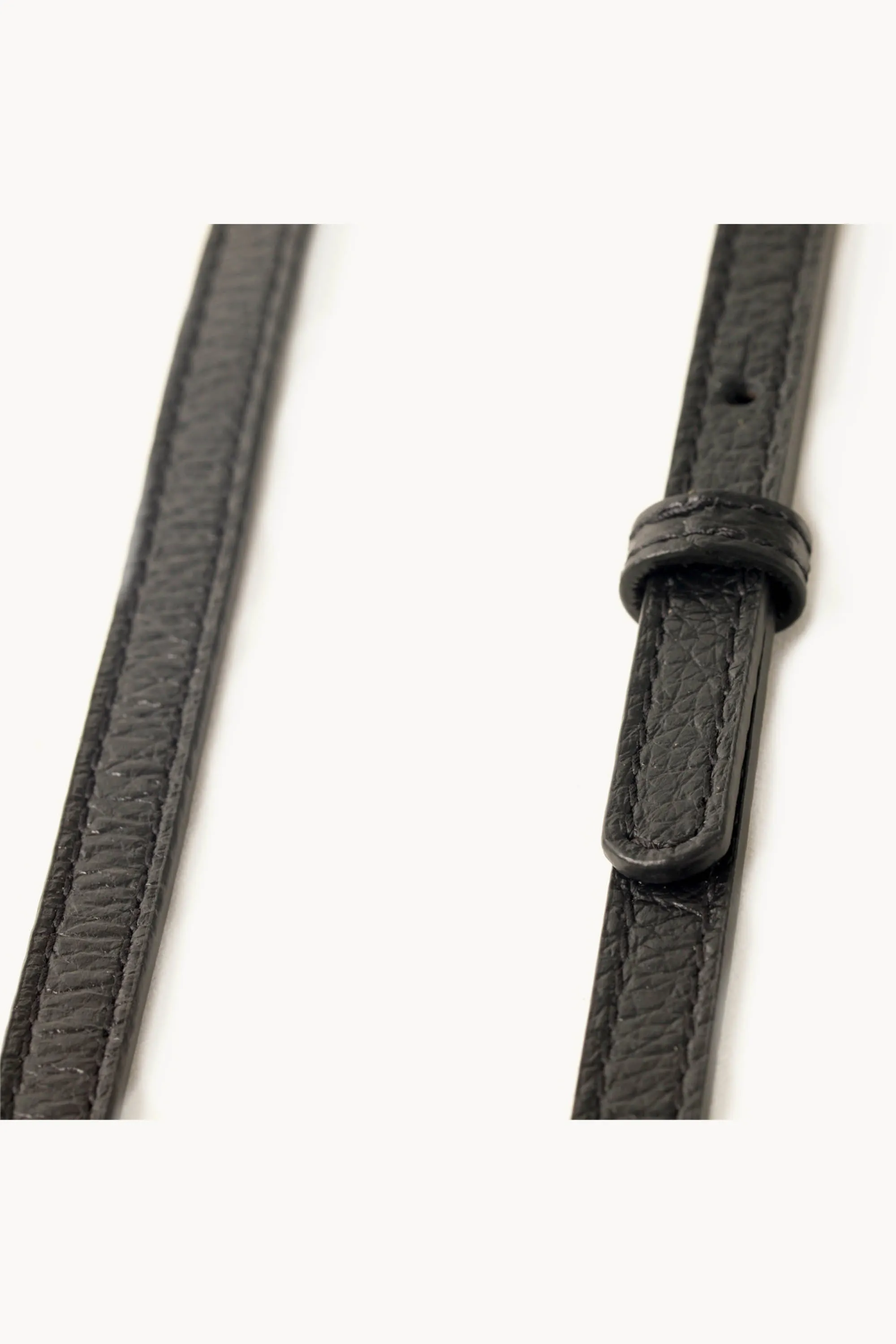 The adjustable 12mm Pebble Strap Light Gold