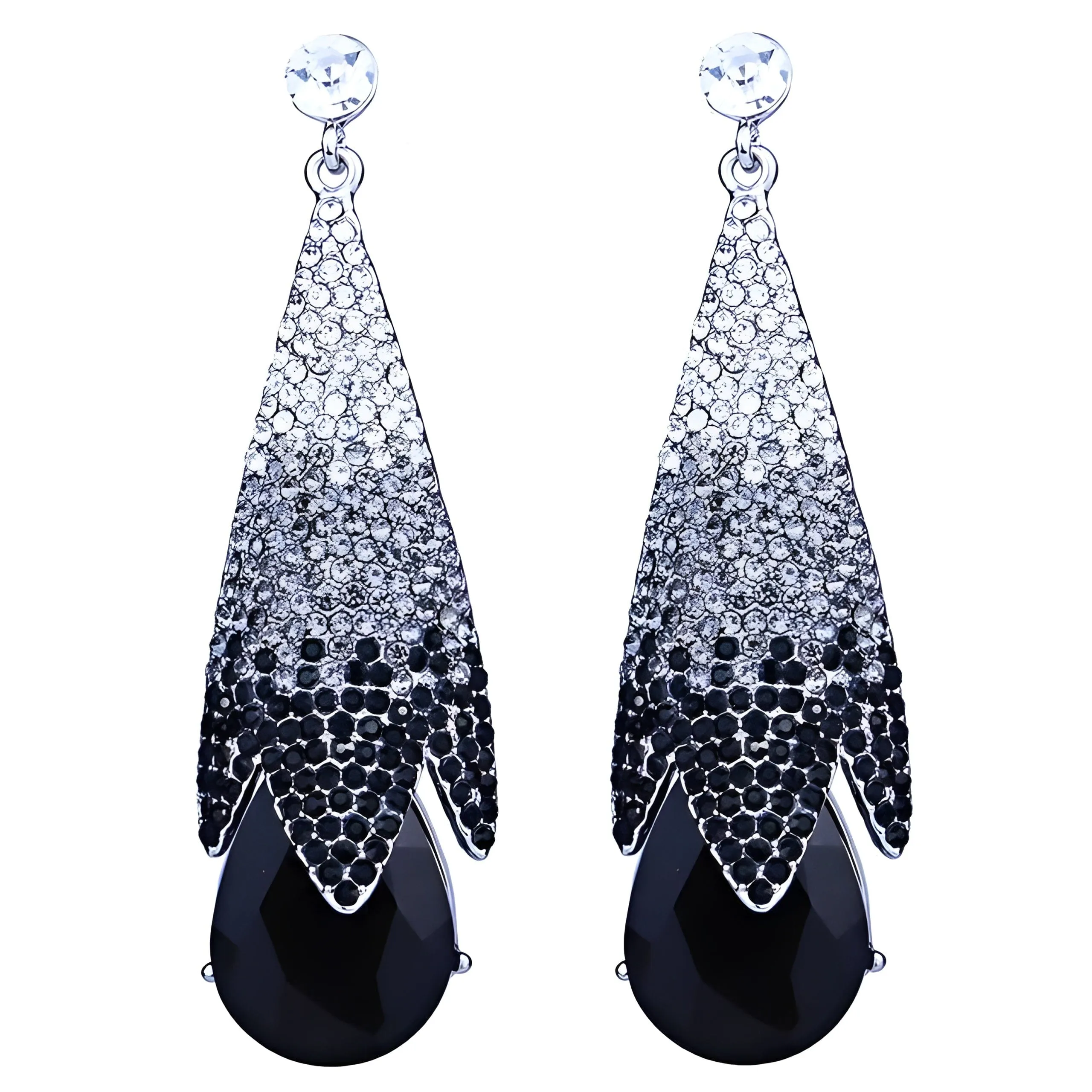 The Haley Crystal Drop Earrings - Multiple Colors