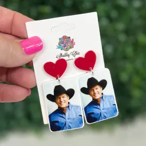 The King Earrings