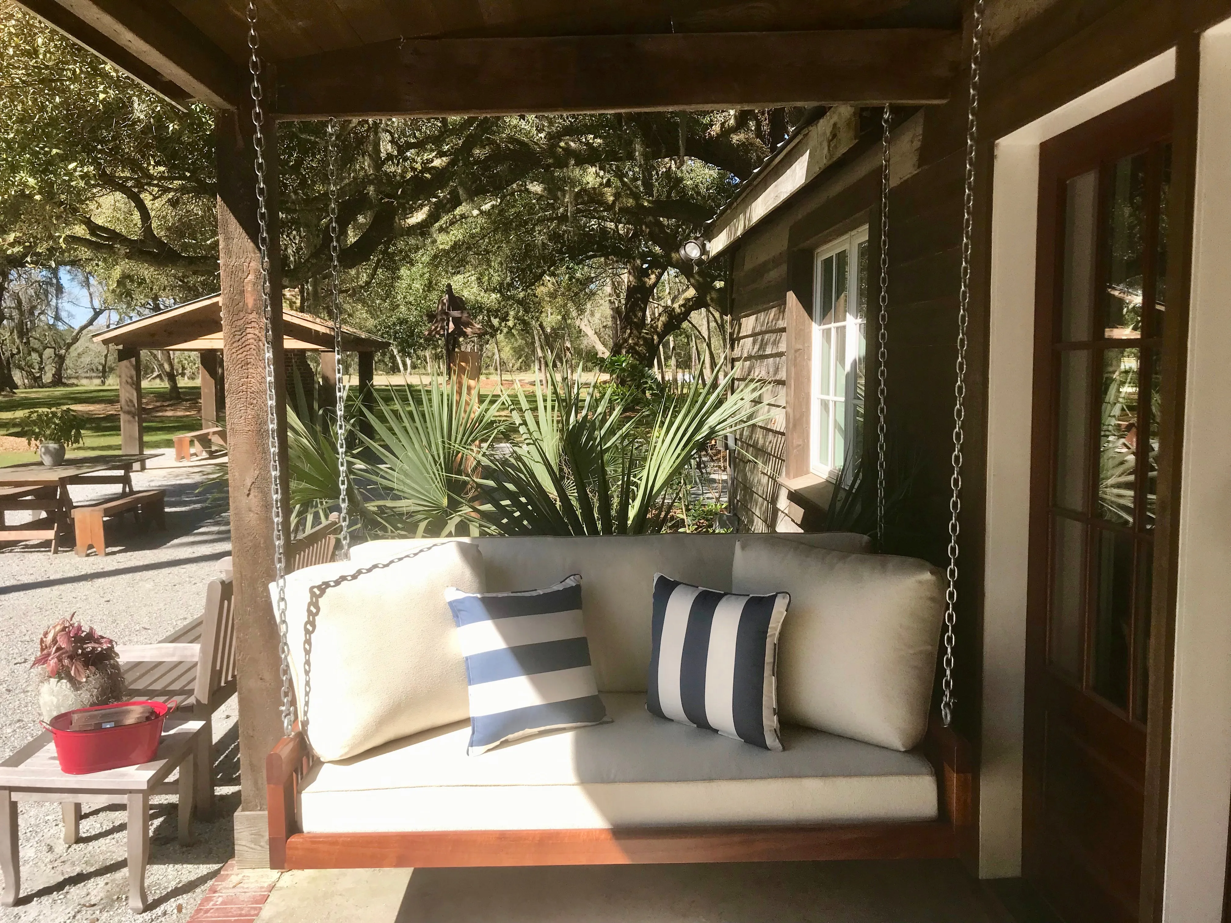 The Mini Charleston Bedswing in Mahogany