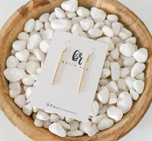 The Noelle Gold Plated Earrings by Bella Rey