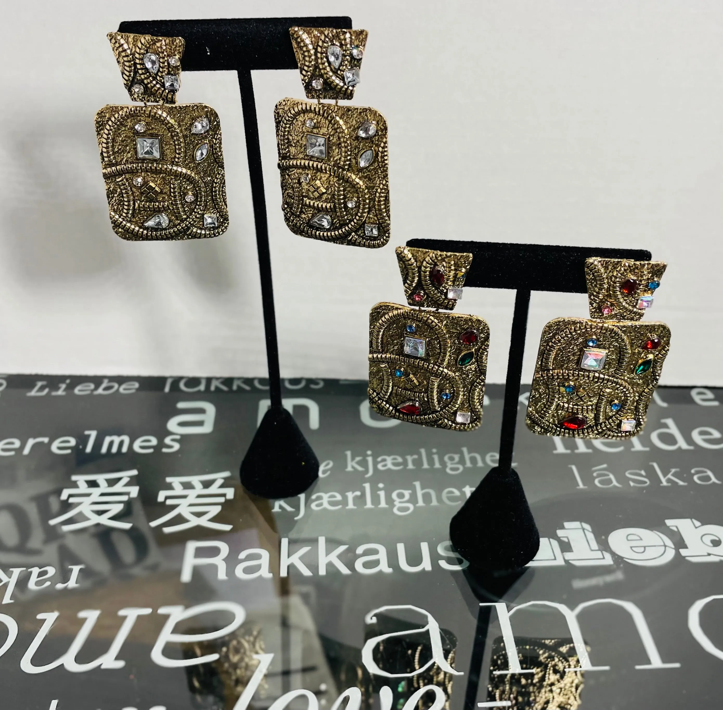 “The Royalty” Earrings in Multiple Colors