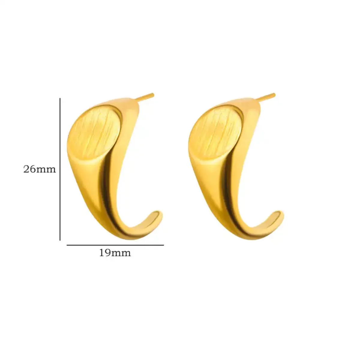 Tiny Whale Stud Earrings