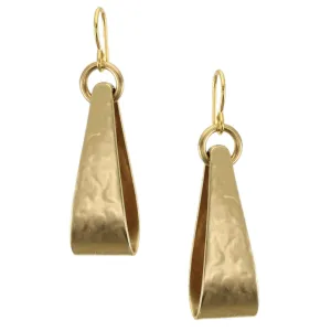 Triangular Loop Wire Earrings