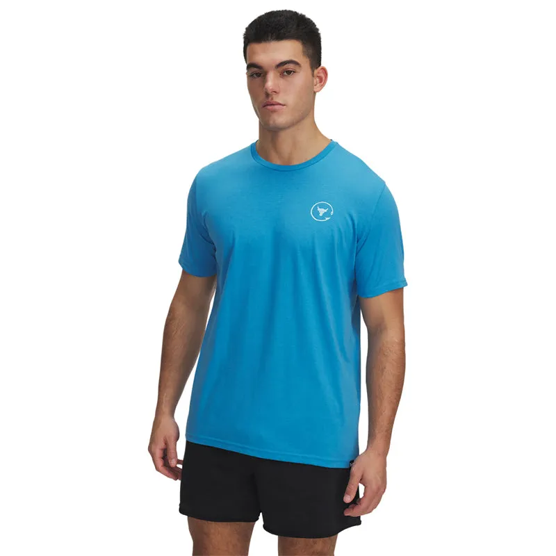 UA Men Project Rock Salt Short Sleeve | 1390001
