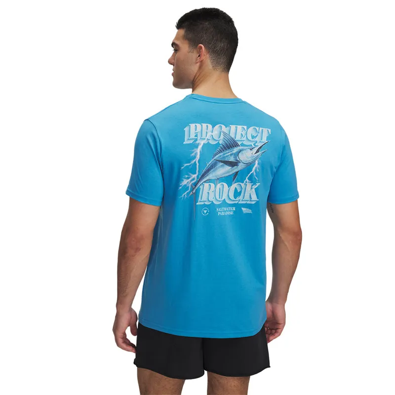 UA Men Project Rock Salt Short Sleeve | 1390001