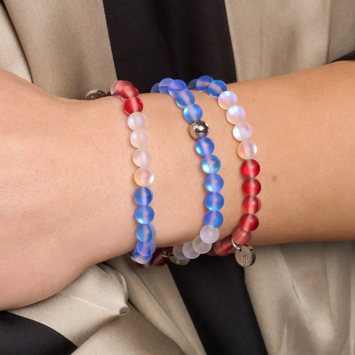 USA II | Mermaid Glass Nations Bracelet