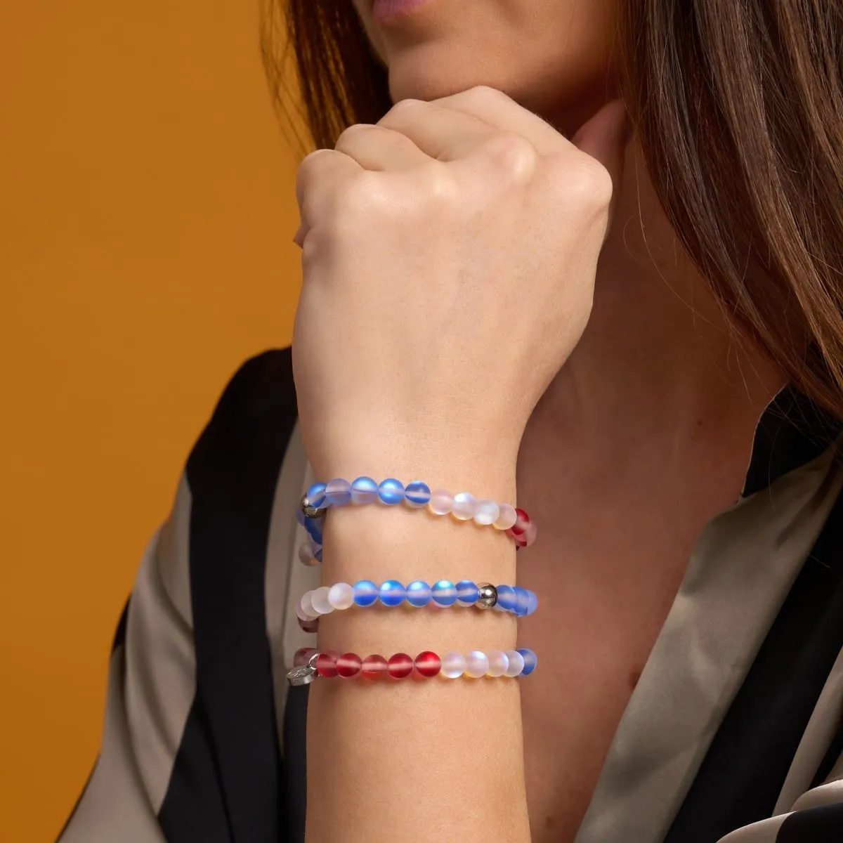 USA II | Mermaid Glass Nations Bracelet