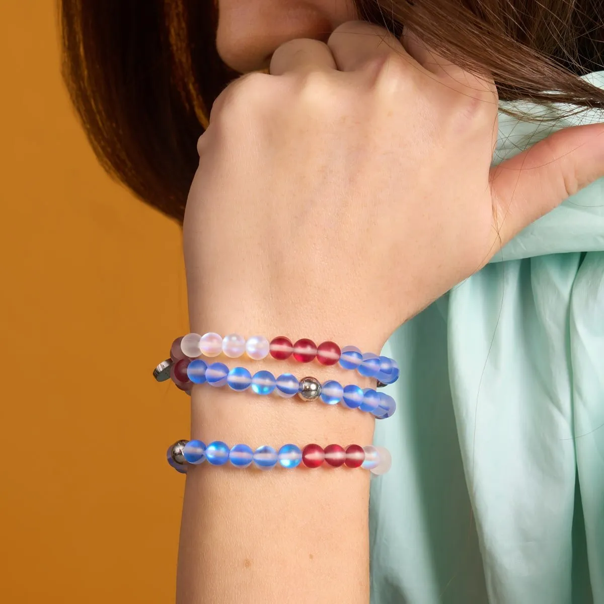 USA III | Mermaid Glass Nations Bracelet