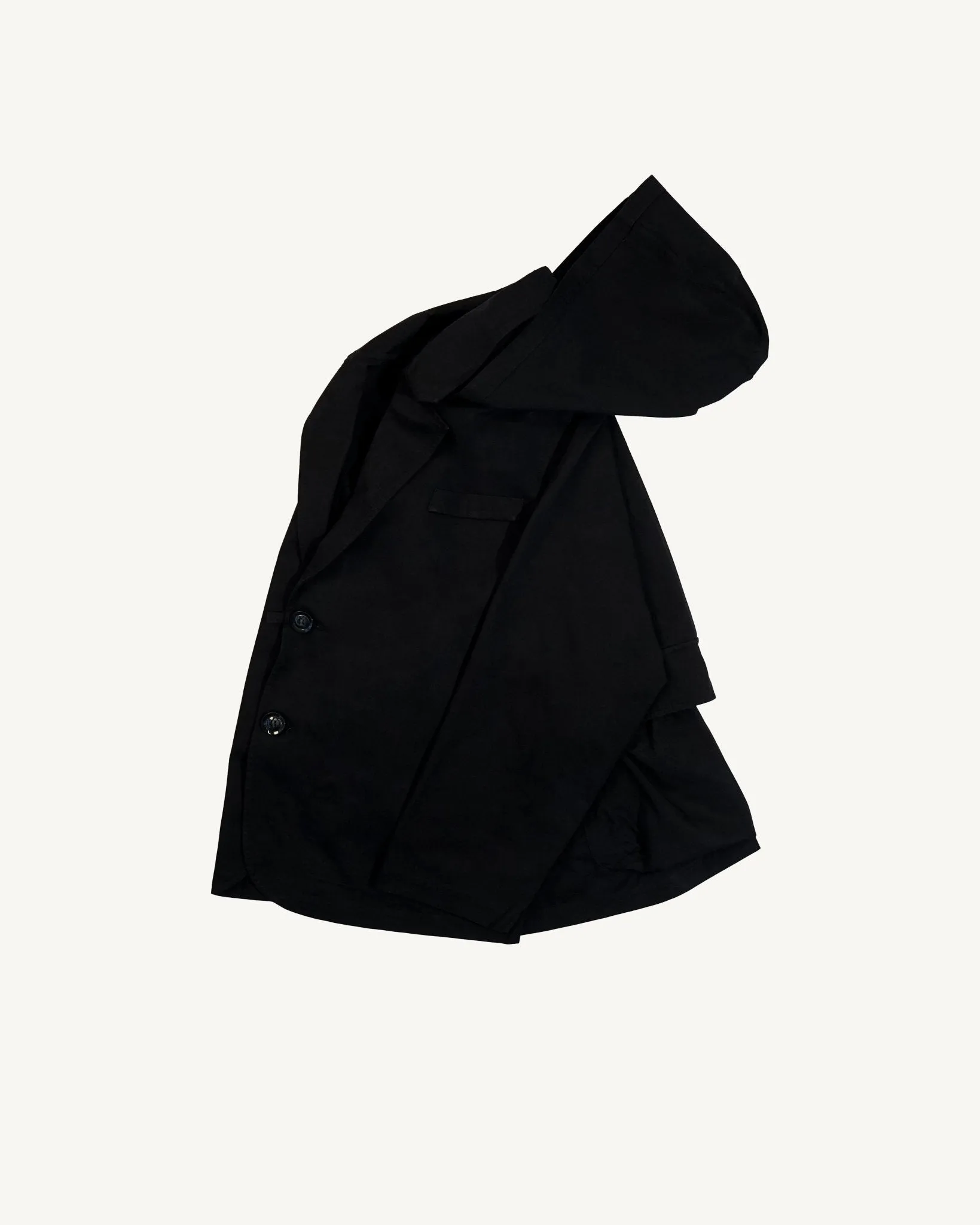 Utility Blazer with Hood