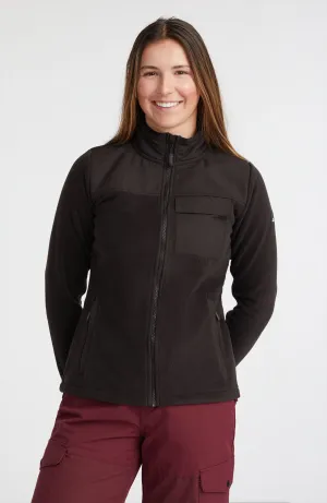 Utility Fleecejacke | Black Out