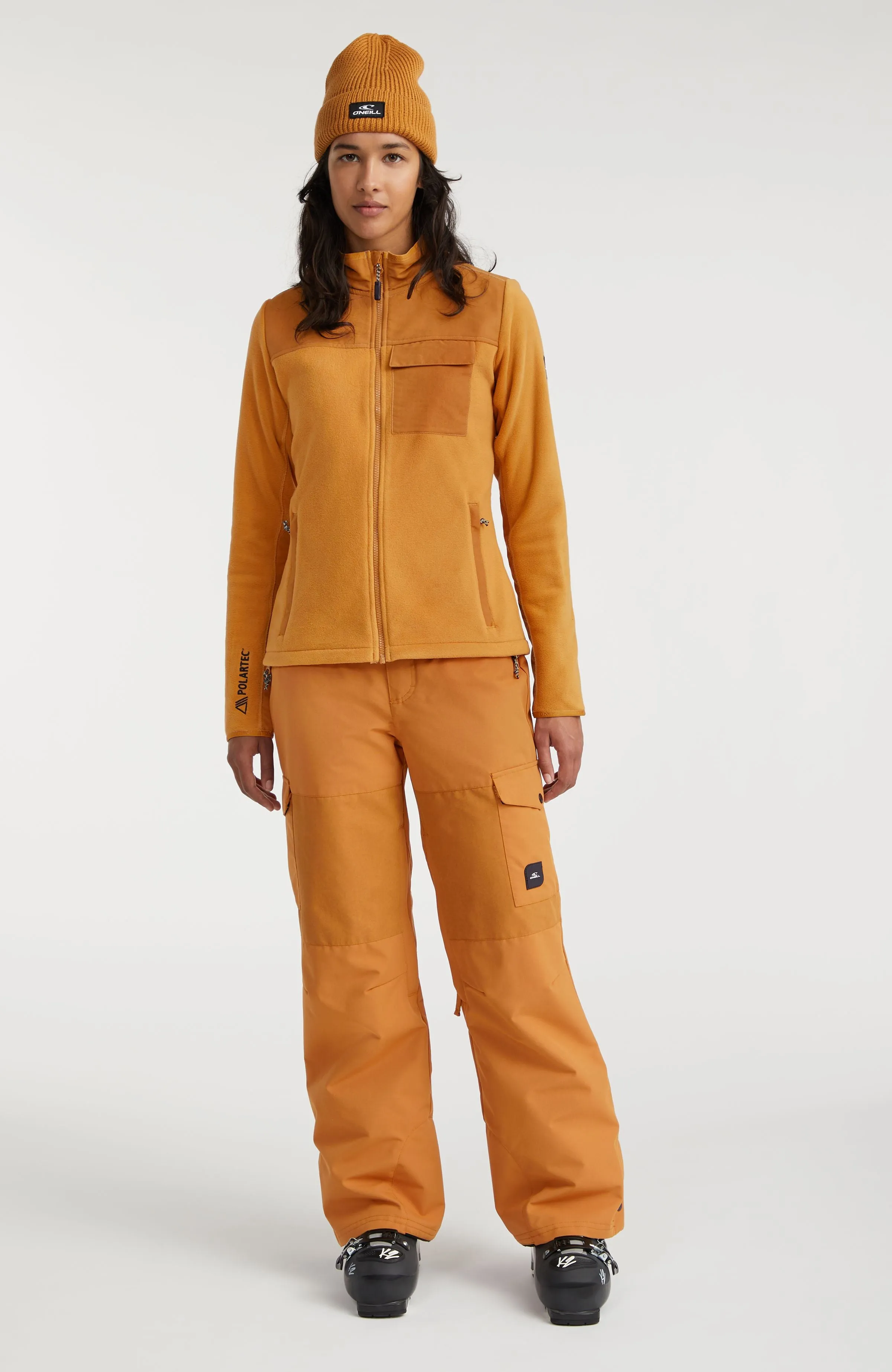 Utility Fleecejacke | Rich Caramel