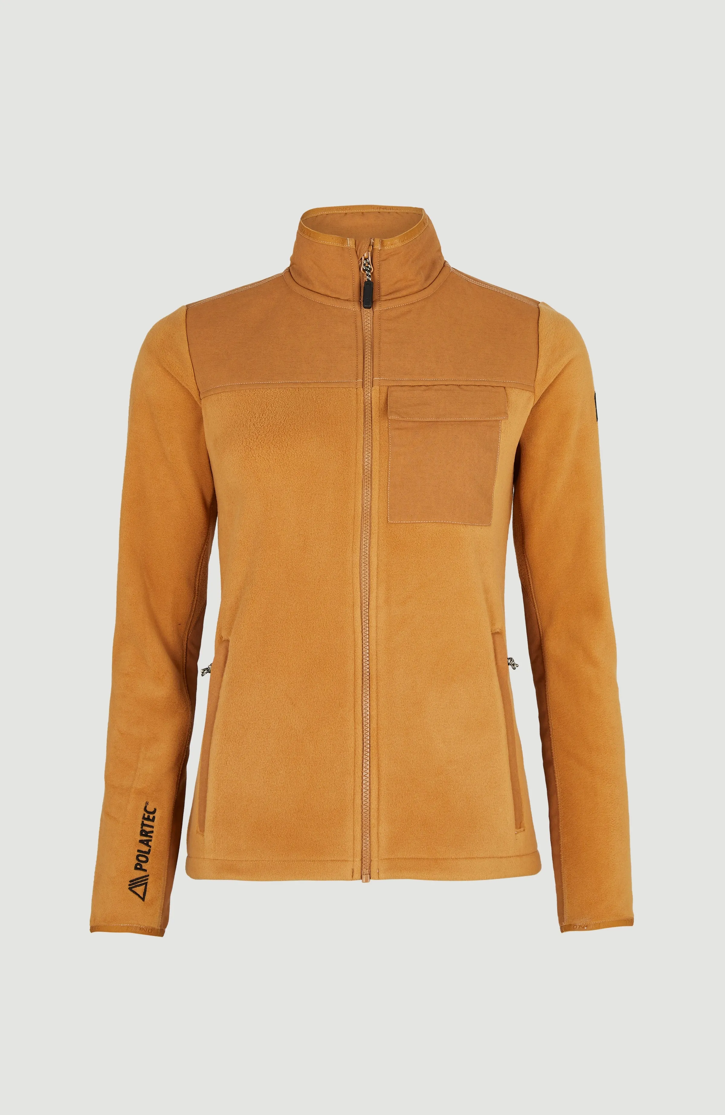Utility Fleecejacke | Rich Caramel