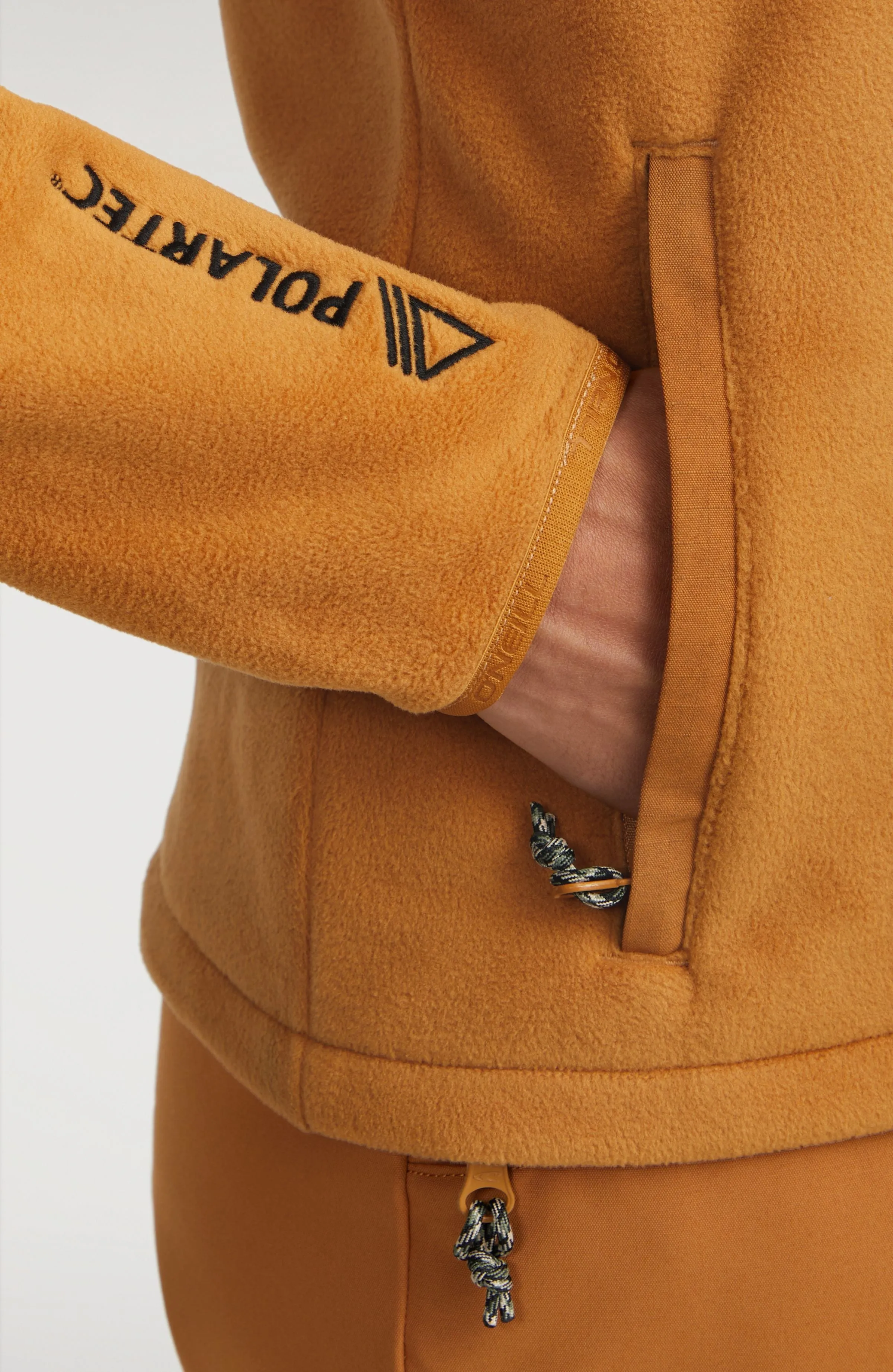 Utility Fleecejacke | Rich Caramel