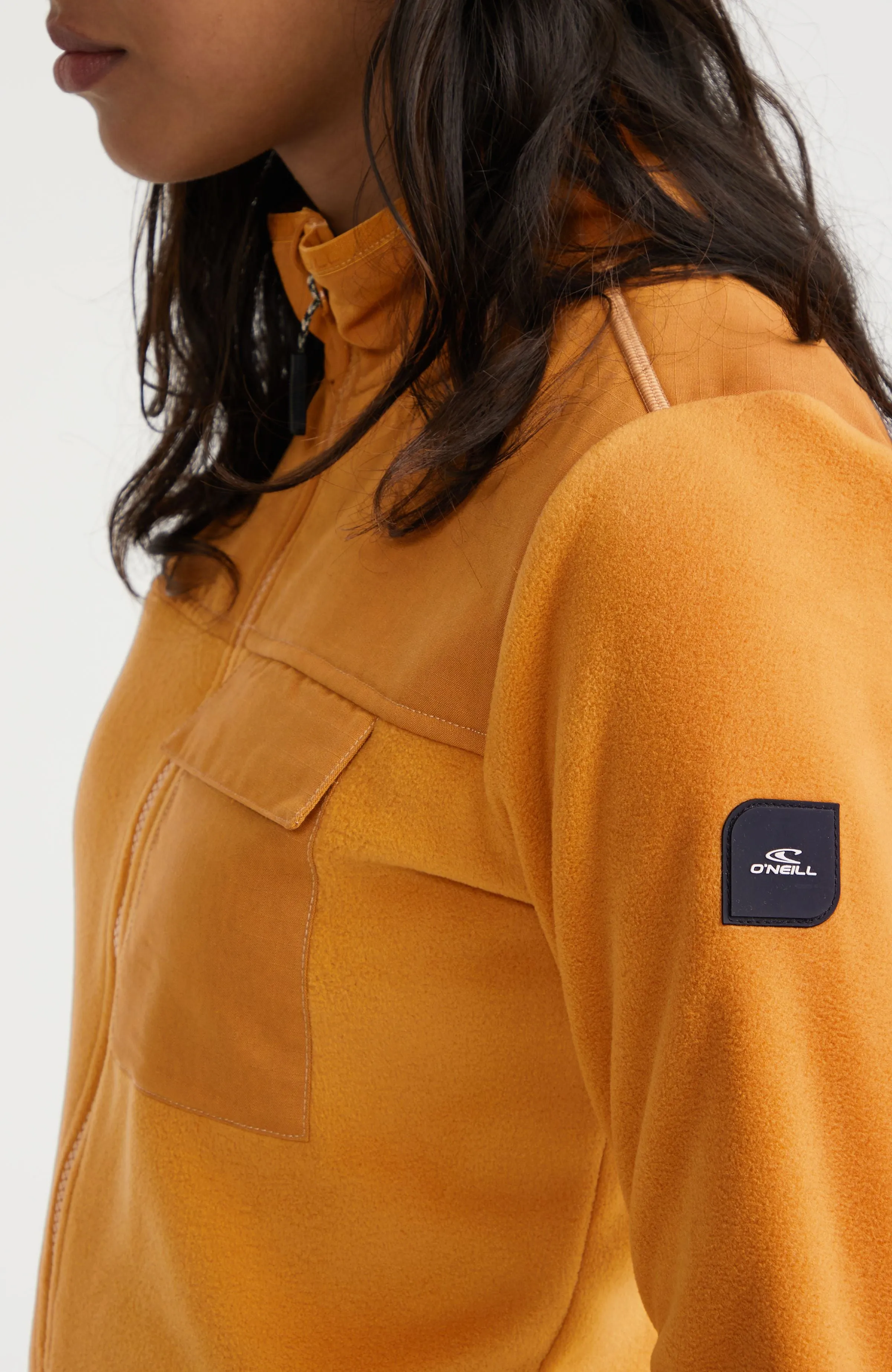 Utility Fleecejacke | Rich Caramel