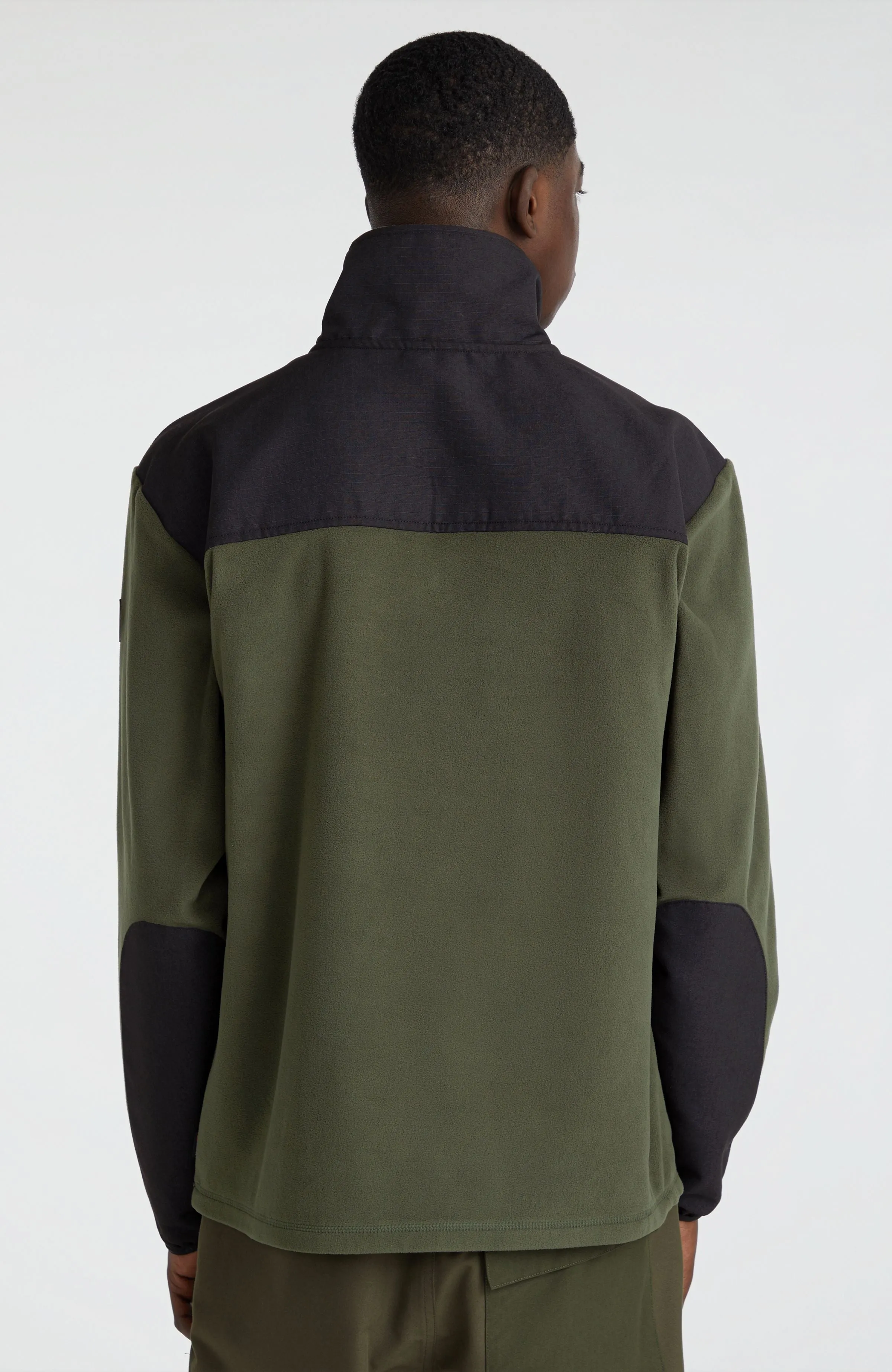 Utility Heavy Fleecejacke | Forest Night Colour Block
