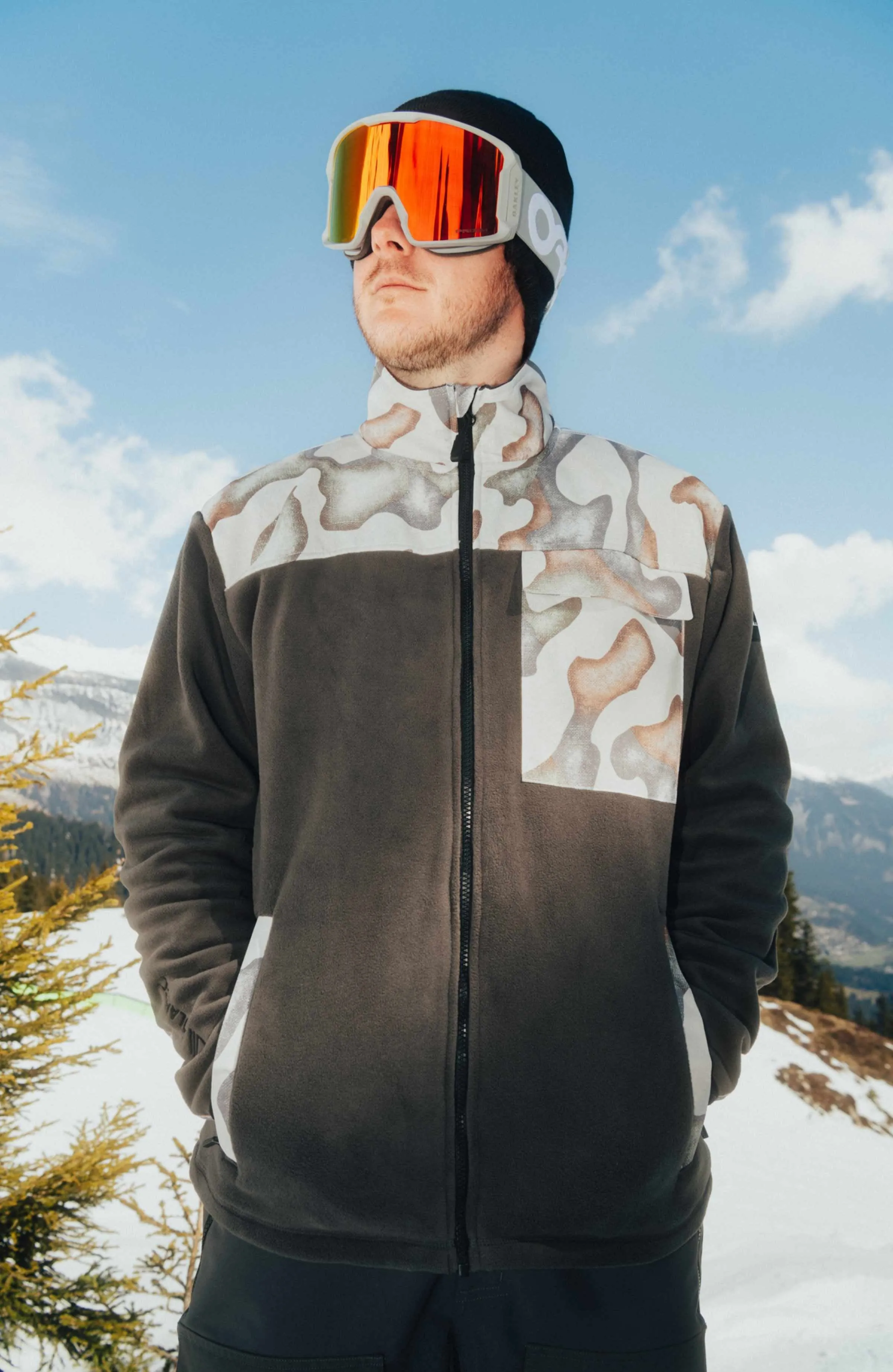 Utility Heavy Fleecejacke | Hiker Camo