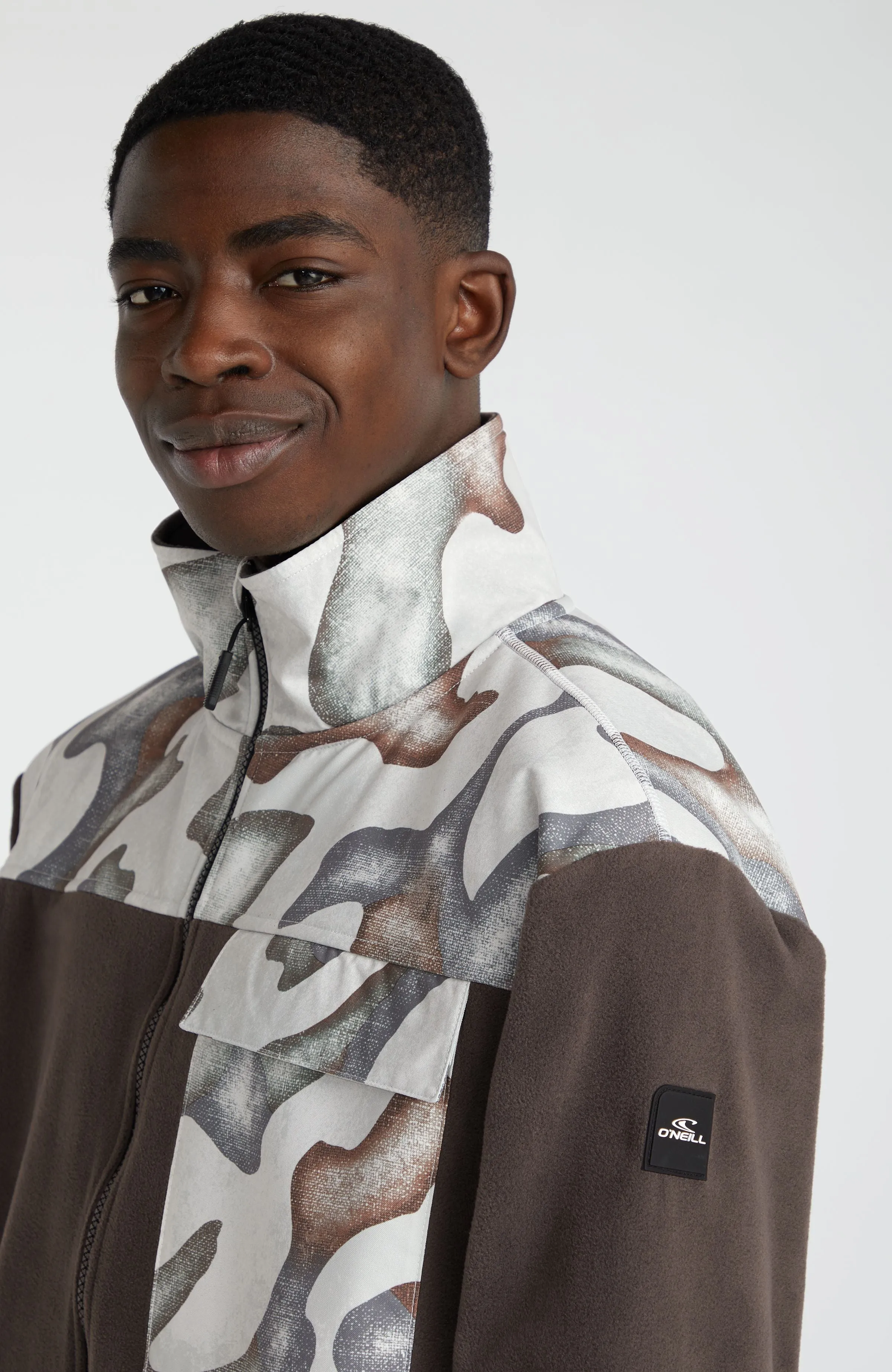 Utility Heavy Fleecejacke | Hiker Camo