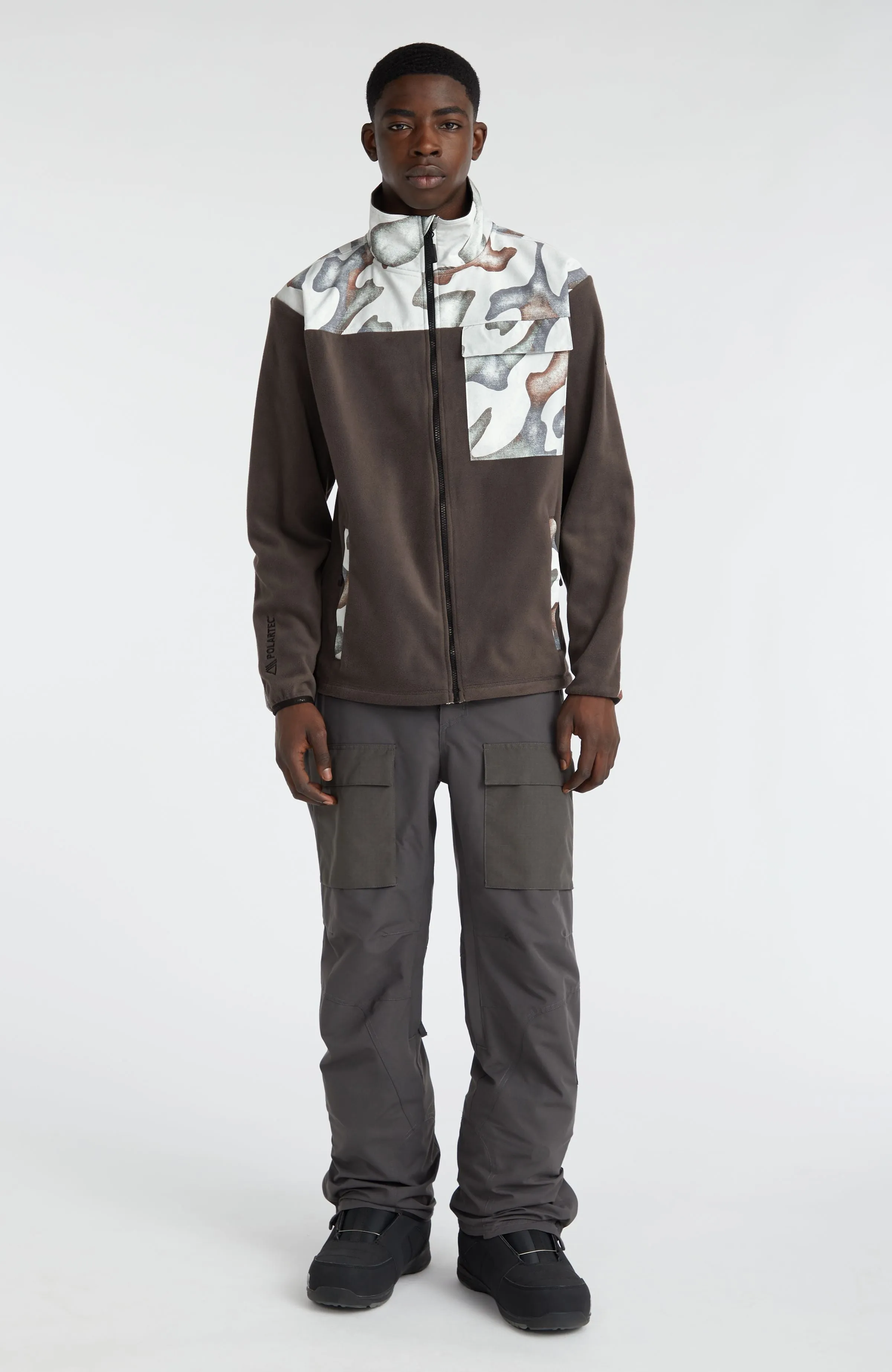 Utility Heavy Fleecejacke | Hiker Camo