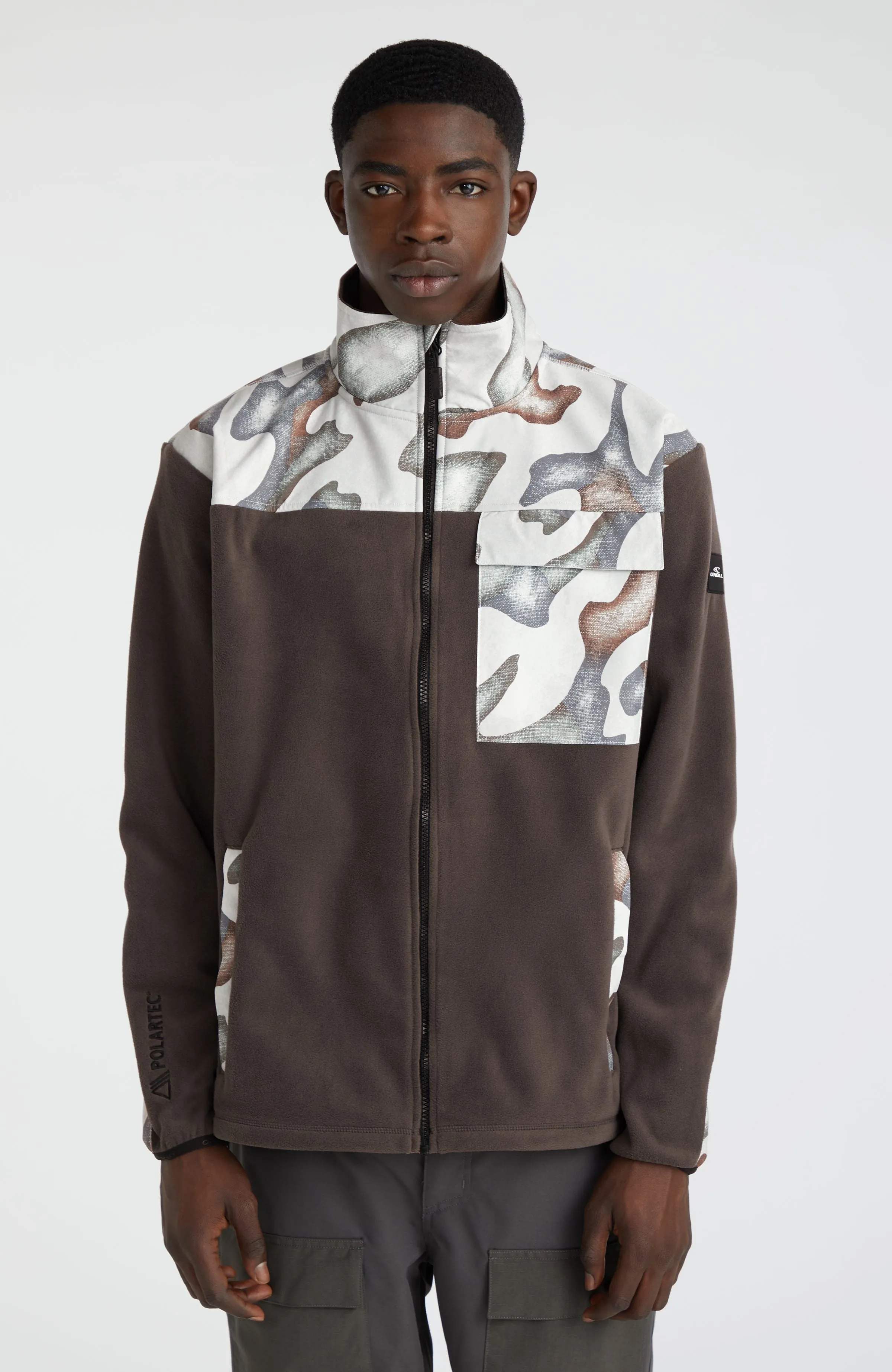 Utility Heavy Fleecejacke | Hiker Camo