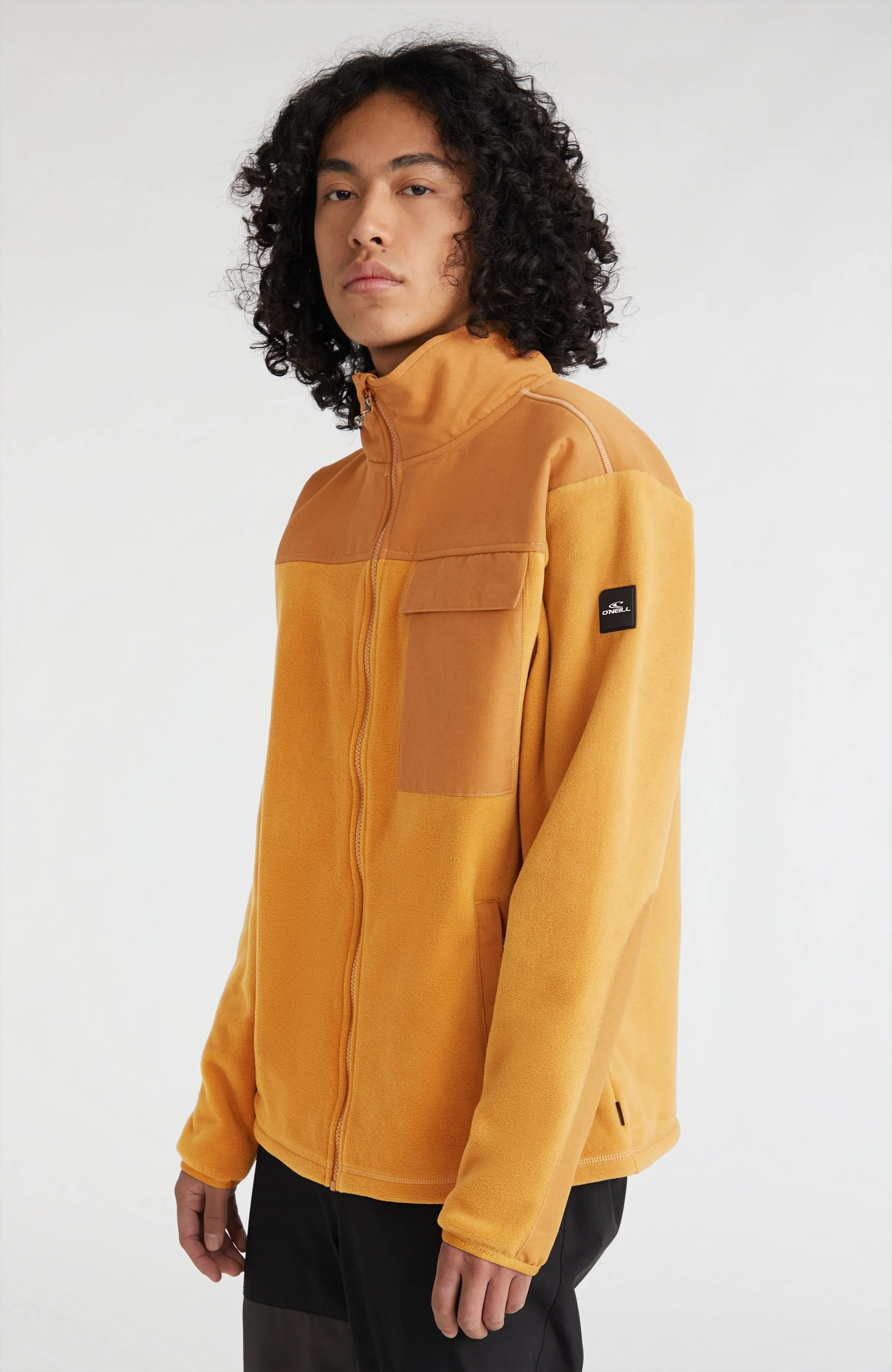 Utility Heavy Fleecejacke | Rich Caramel