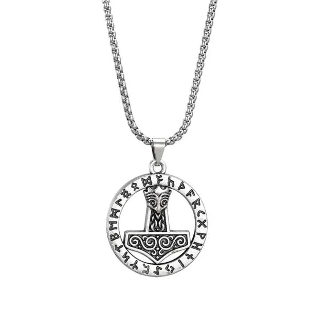 Valknut Odin's Symbol Viking Necklace