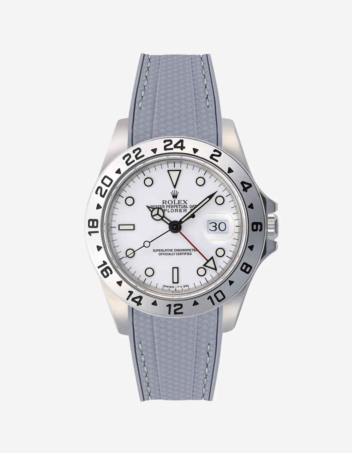 Vertech Rubber Strap for Rolex Explorer II 16570