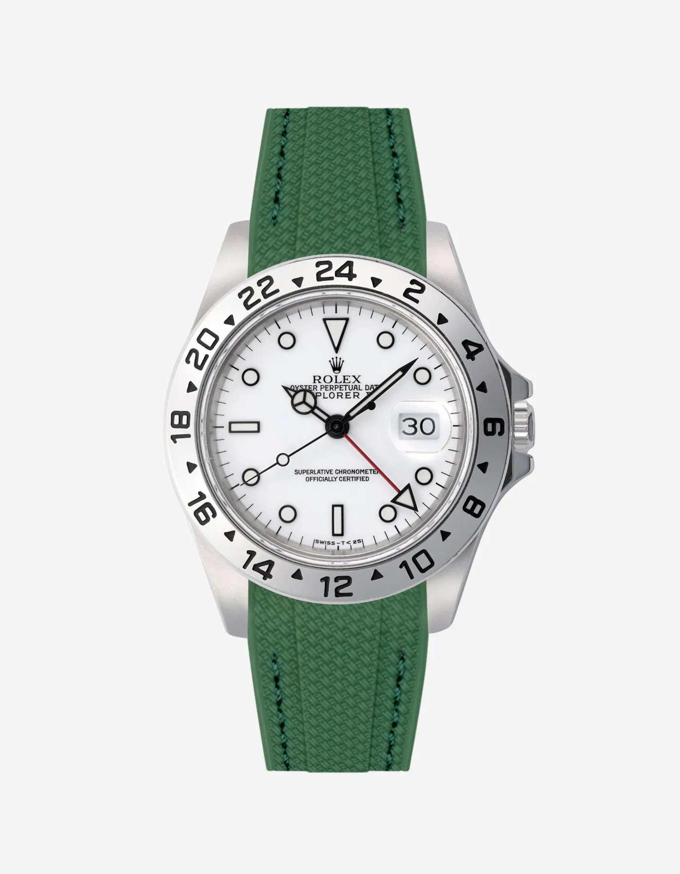 Vertech Rubber Strap for Rolex Explorer II 16570
