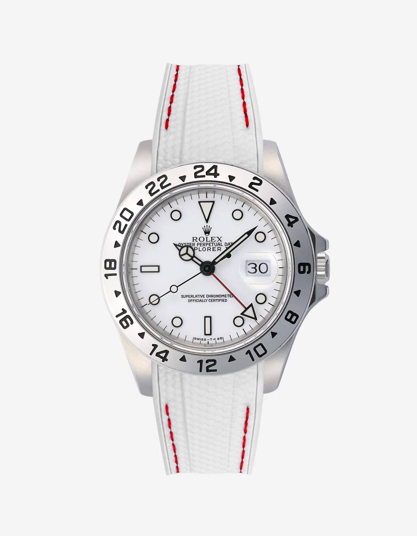 Vertech Rubber Strap for Rolex Explorer II 16570